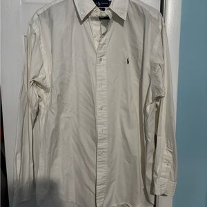 Polo by Ralph Lauren Men's White Shirt